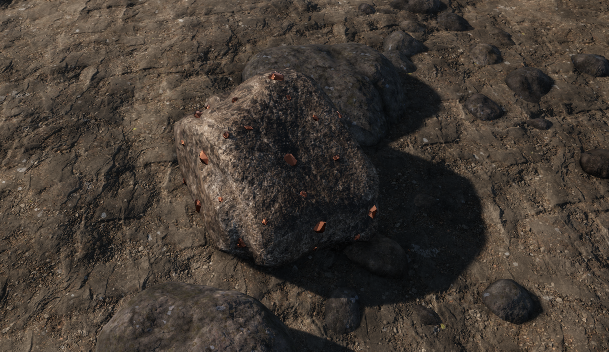 Copper gather location